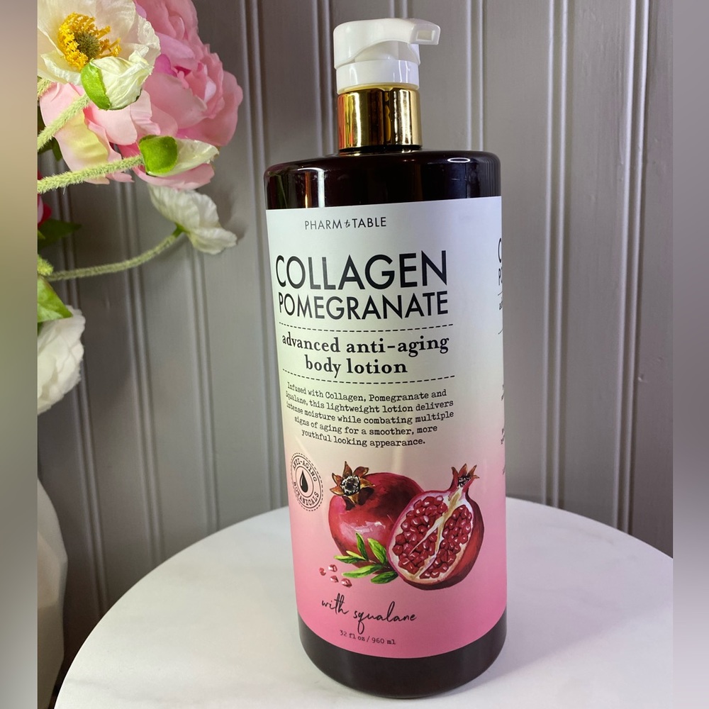 PHARM to TABLE COLLAGEN POMEGRANATE /ADVANCED ANTI-AGING BODY LOTION